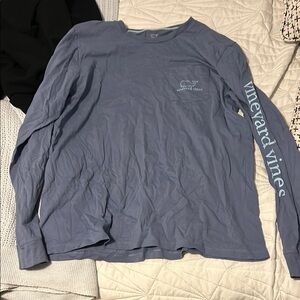 Vineyard Vines Men's Blue Long Sleeve Shirt